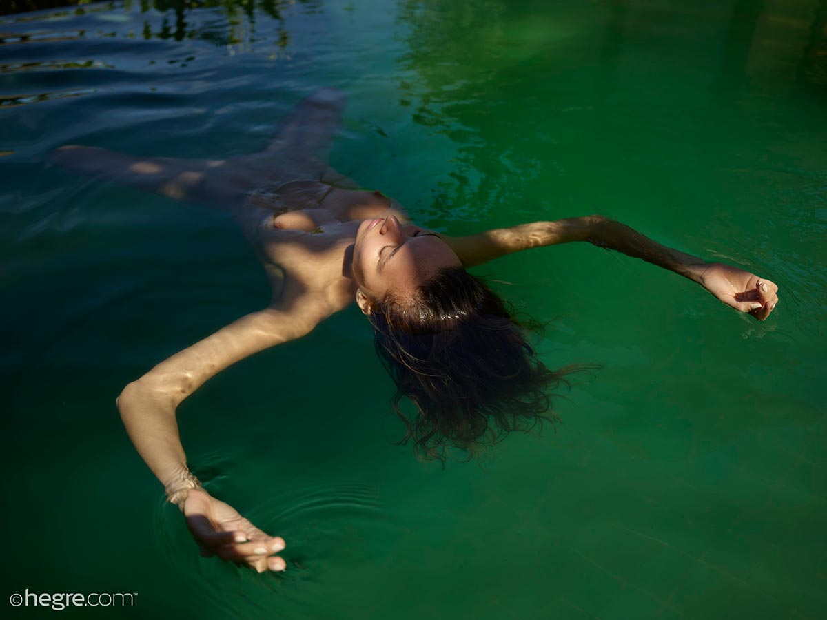 Clover "Naked Pool Art" by Petter Hegre
