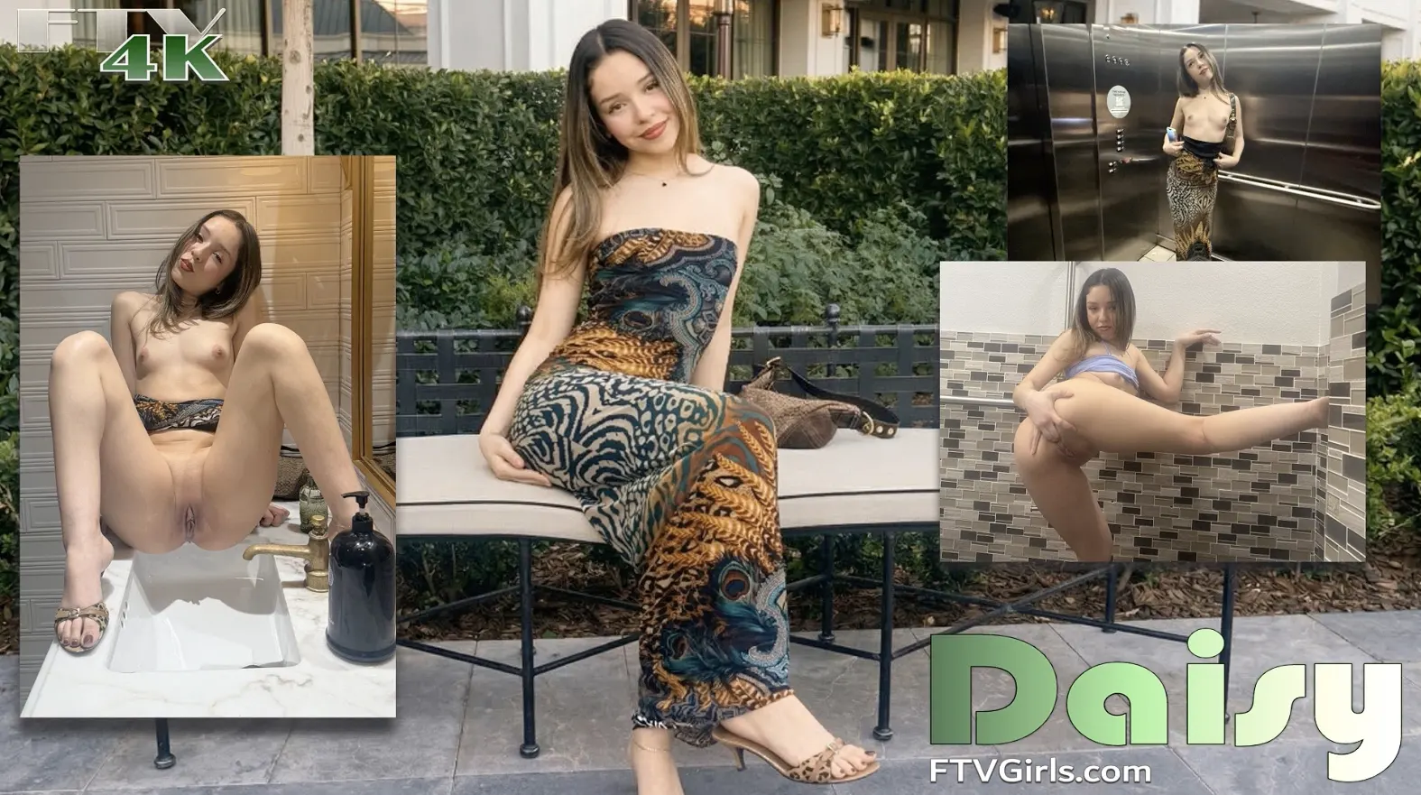 Daisy petite sweetheart model posing for FTVGirls