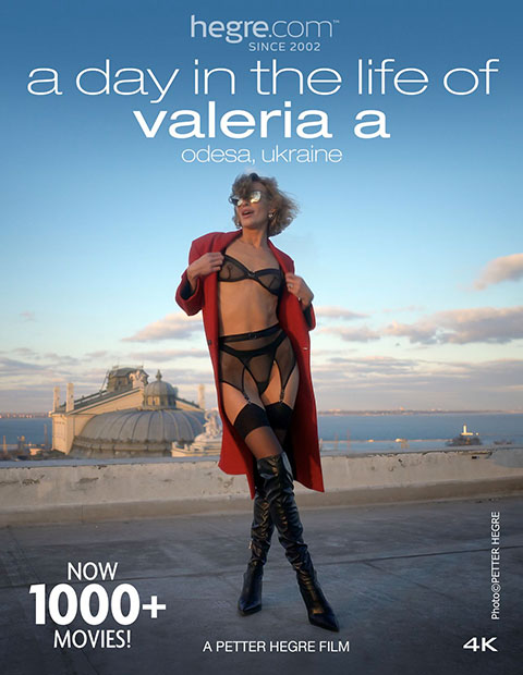 A day in the life of Valeria A, Odesa, Ukraine hegre model