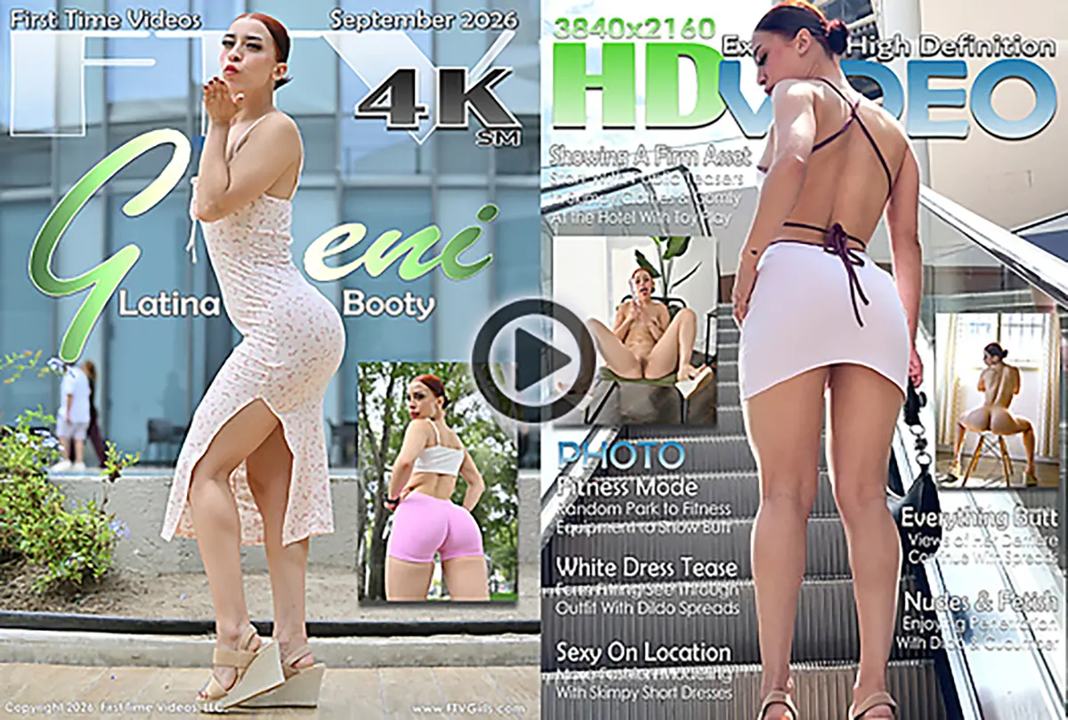 Latina model Geni in an upcoming FTVGirls release